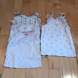 Lot of (5) Toddler Girls Cami Undershirts